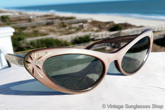 Ray Ban Polyanna Rhinestone Cat Eye Sunglasses